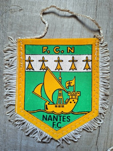 Fanion vintage nantes fcn - fanion,