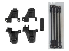Kit de conversion de châssis Traxxas de l'empattement court à long TRX-4 TRX8057