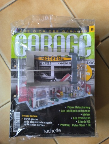 Diorama garage moderne - garage, numéro