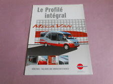 BÜRSTNER MEGA VAN brochure catalogue documentation CAMPING-CARS - édition 2005