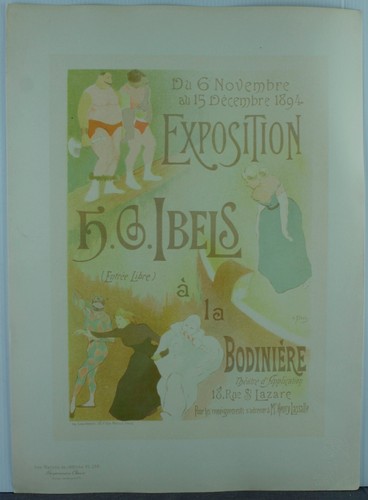 Planche originale ibels - planche, h.g.