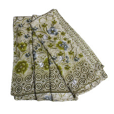 Tissu sari vintage crape de