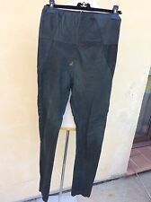 Sublime pantalon slim taille haute cuir Agneau  strech Isabel Marant 36/38 tbe
