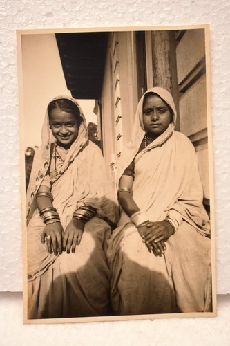 Vintage photo deux jeune - photo,