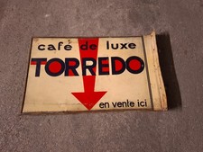 PLAQUE EN TOLE LITHO CAFE TORREDO , DE ANDREIS