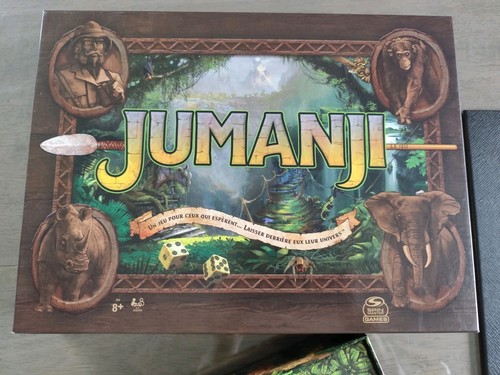 Jeu société jumanji spin - jeu,