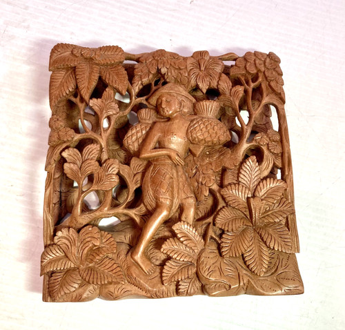 Vintage balinese bali wooden - vintage,