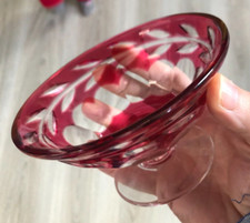 Jolie coupelle Cristal couleur