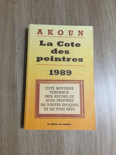 Akoun cote des - la, peintres