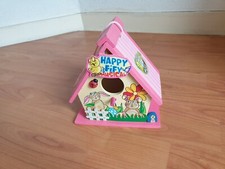 Nichoir pour Oiseaux en bois * Fizzy Creation rose Decor  * 20 x 18 x 12