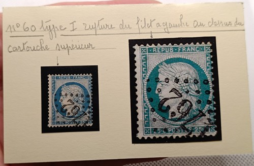 Timbre cérès 25c - timbre, n°60