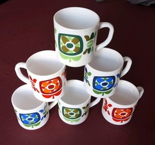 Lot de 6 Anciens Mugs