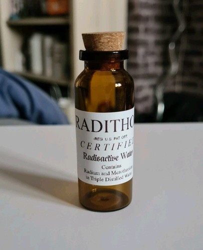 Radithor bottle - bottle,