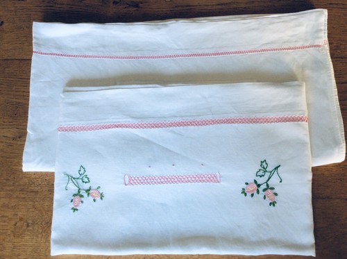 Linge ancien toile - de, lin