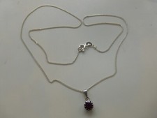 collier neuf argent poinçon 1,87gr : chaine argent 925  51cm maille gourmette