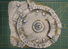 Warhammer old world : Décor tour du chaos en ruines / scenery / terrain/ tower