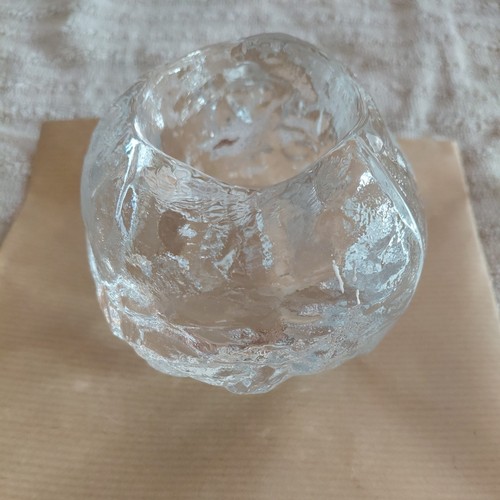 Bougeoir verre kosta - verre,