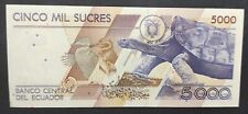 Equateur  billet de 5000