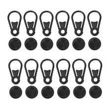  20 Pcs Accessoires Camping Tente Clip De Bâche Pinces Pour Poteaux