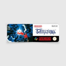 Étiquette SNES / Label : Terranigma
