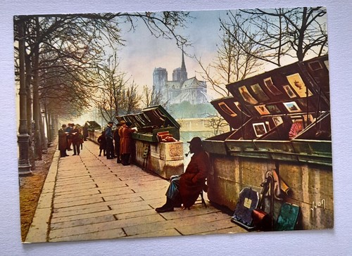 Carte postale les - -,