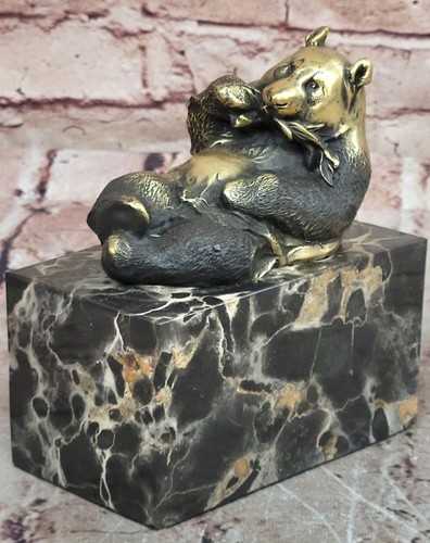 Statue panda couché - statue, de