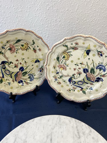 Paire assiettes gien - paire,