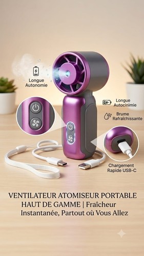 Ventilateur poche - de,