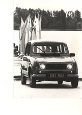Photo / photograph presse d'époque Renault 4 GTL 1983 - lot de 3