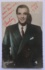 Georges GUETARY - CARTE POSTALE AUTOGRAPHE SIGNÉE & DÉDICACÉE ORIGINAL 8,7X13,9