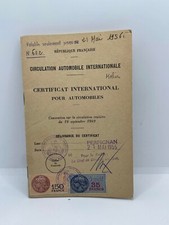 VIEUX PAPIER FISCAUX SUR
