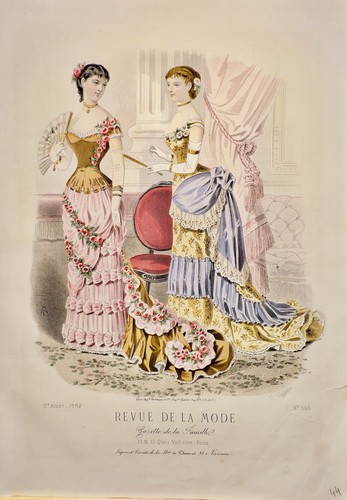 French women fashion 1882 - women,