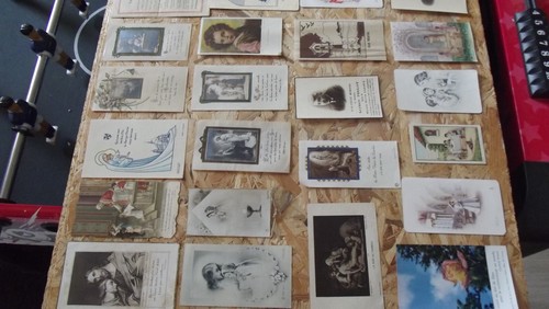 Lot images pieuses - de,