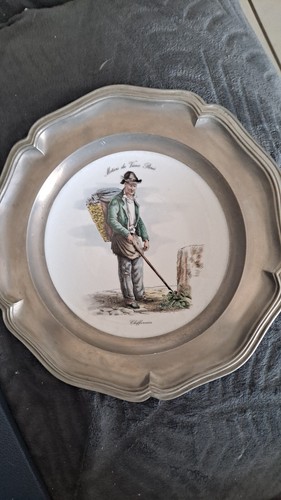 Assiette art métiers - assiette,