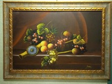 Carré Peinte à la Main Huile