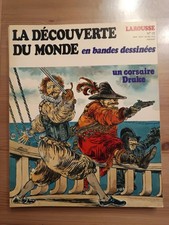 LA DECOUVERTE DU MONDE n° 12 un corsaire Drake en BD Bandes Dessinées LAROUSSE