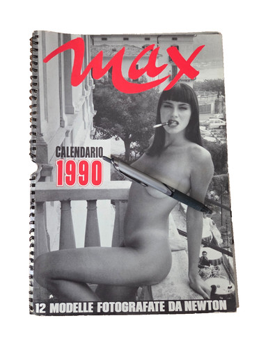 Calendario max 1990 - max, vintage