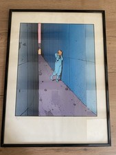 Lithographie Moebius Numérotée 57/150 Exemplaires Signée Moebius 