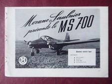 5/1949 PUB MORANE SAULNIER