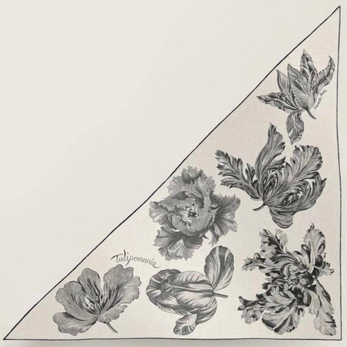 Hermès triangle géant tulip - triangle,