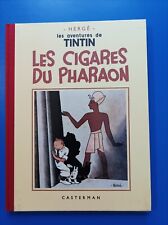 Fac similé  n& blanc  1993 de l'album Tintin les cigares du pharaon de 1941 TTBE