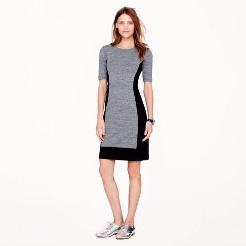 Crew colorblock gray black - colorblock,