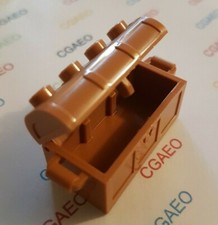 1 X Lego 4738ac01 Container, Treasure Chest Bottom - Slots in Back with Same Col