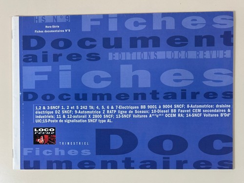 Loco revue hors série fiches - revue, hors-série