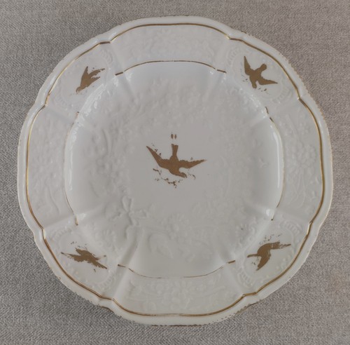 Magnifique assiette porcelaine - magnifique,