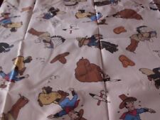 coupon tissu  " Tintin "   61   X   85  cm (   HERGE  )