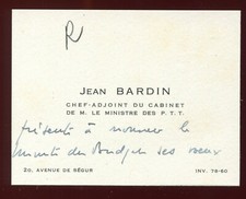cdv carte de visite. Jean