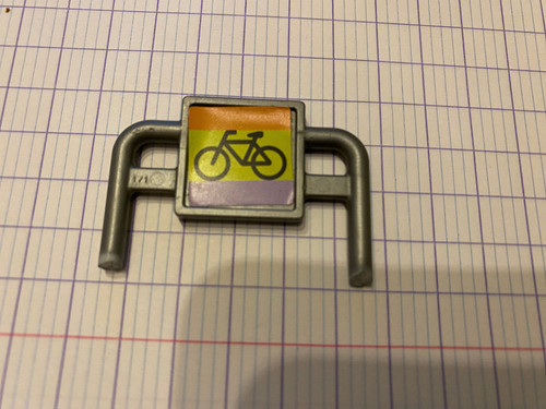 Playmobil panneau paking velo - playmobil,