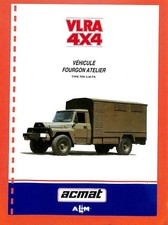 SAINT-NAZAIRE ( 44 ) ACMAT / VLRA 4X4 / FOURGON ATELIER / PROSPECTUS 100 g
