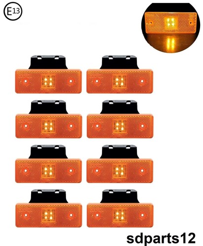 Feux gabarit orange led - 8,